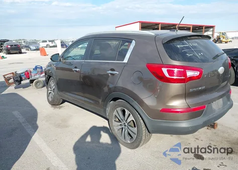 2013 Kia Sportage Ex из США, поврежденный, VIN KNDPCCA29D7456910